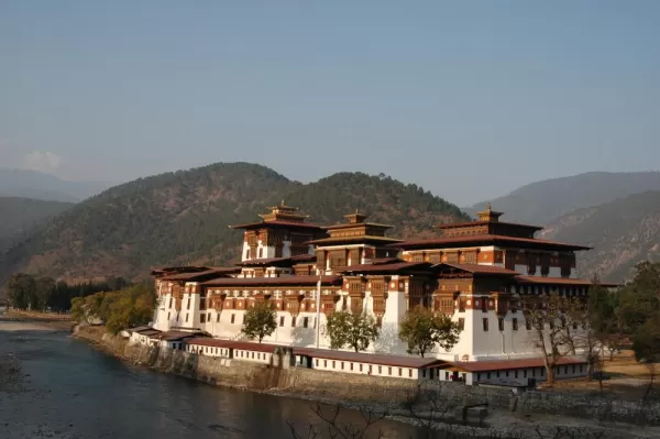 Punakha Dzong or Palace of Great Happiness