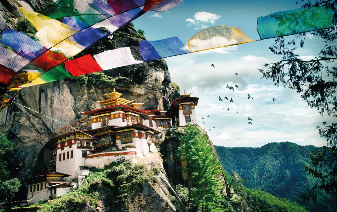 Taktshang Monastery or Tiger's Nest