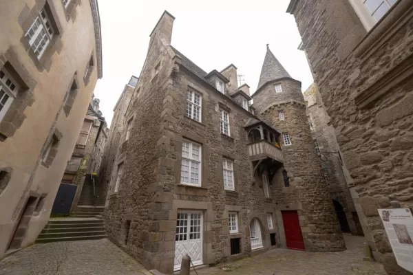 Saint Malo is a walled city on France's Atlantic coast
