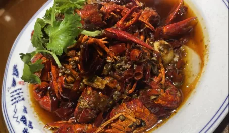 Spicy crawfish in Chongqing