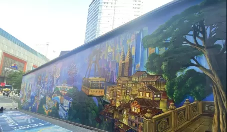 Mural of Chongqing