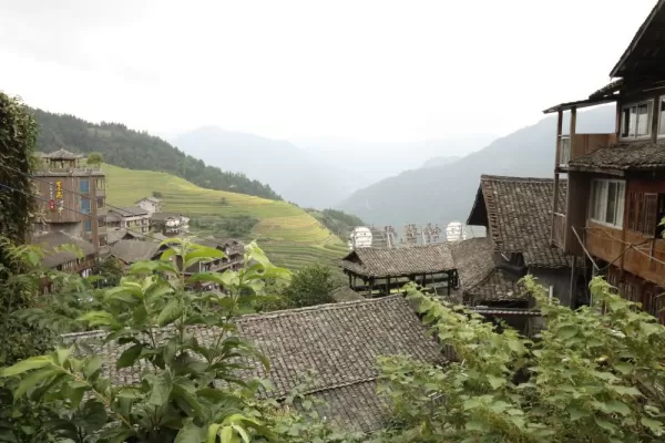 Ping'An Village from above