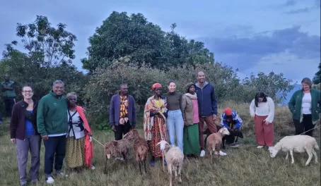 Virunga Lodge - One goat for every family project
