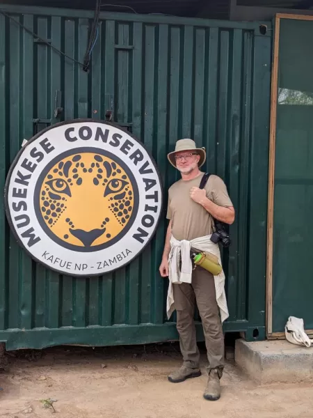 I visited Musekese Conservation base camp to see their efforts in tracking and preserving wildlife.
