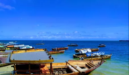 Dhows at Stone Town