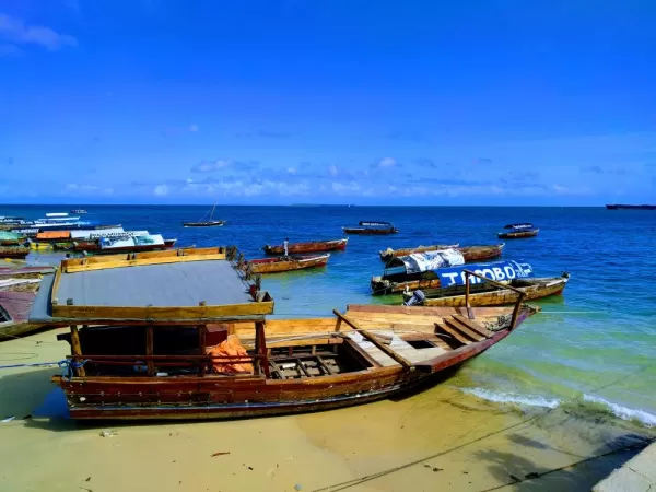 Dhows at Stone Town