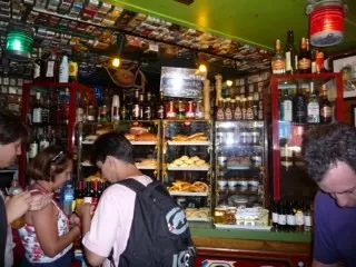 Inside San Telmo cafÃ©