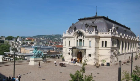 Rebuilt Royal Riding Hall in Buda Castle