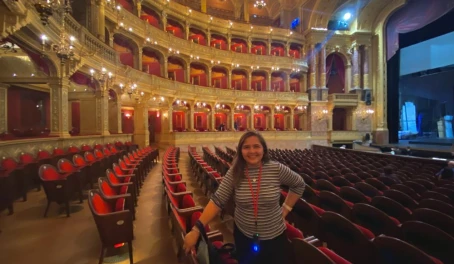 Inside the Hungarian State Opera House