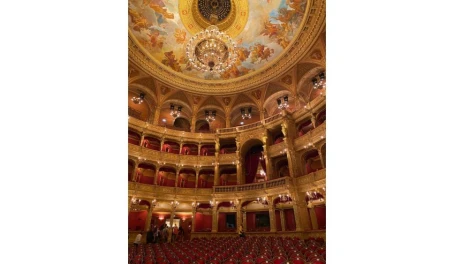 Interior of the Hungarian State Opera House
