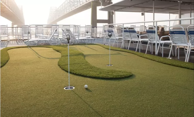Putting Green on the Sun Deck