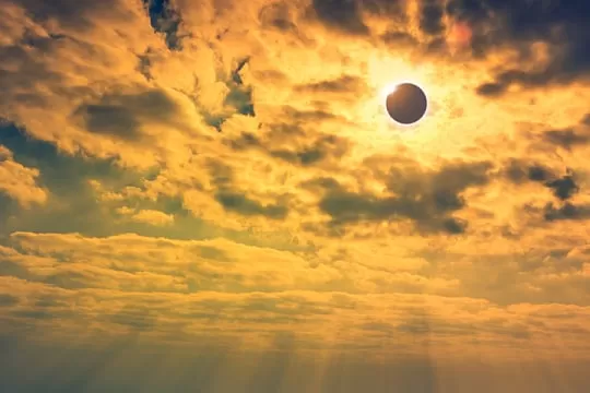 Experience a rare celestial event—a total solar eclipse