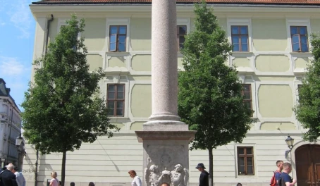 Franciscan Square in Bratislava