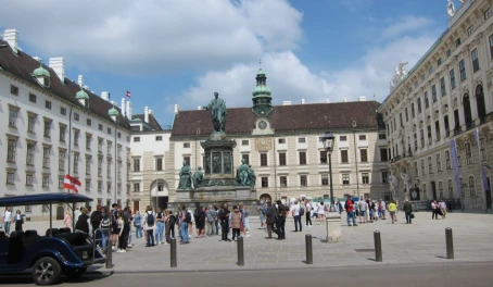 Hofburg Palace in Vienna, Austria