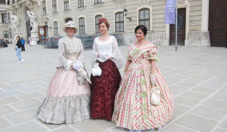 19th Century Fashion at Hofburg Palace Vienna, Austria