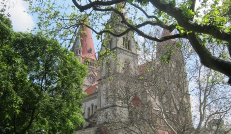 St. Francis of Assisi Church in Vienna, Austria.