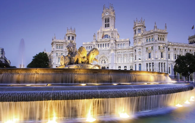 Beautiful Madrid, capital of Spain