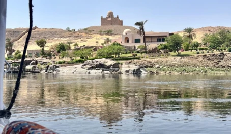 Felucca sailing trip on the Nile in Aswan, Egypt
