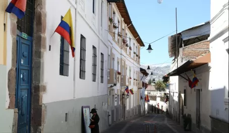 Wandering the streets of Quito