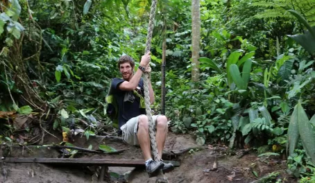 Monkeying around in the Ecuadorian rainforest