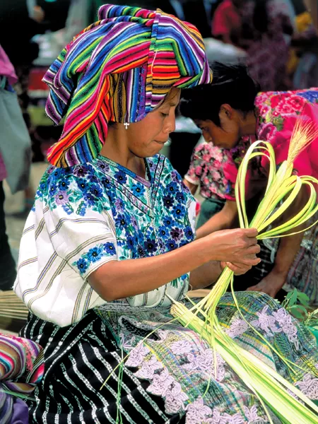 Market day in Antigua, Guatemala