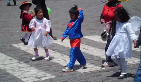 Superman lives in Cusco
