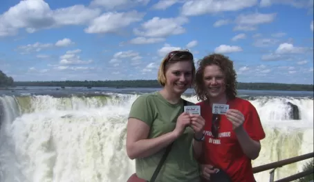 Look where we went for spring break - Iguazu Falls!