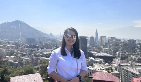 View from Cerro Santa Lucia