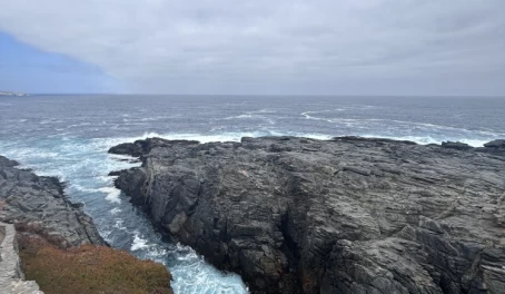 Ocean View from Zapallar Cemetery