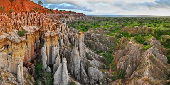 landscape image of Gorges de Diosso in Congo Africa
