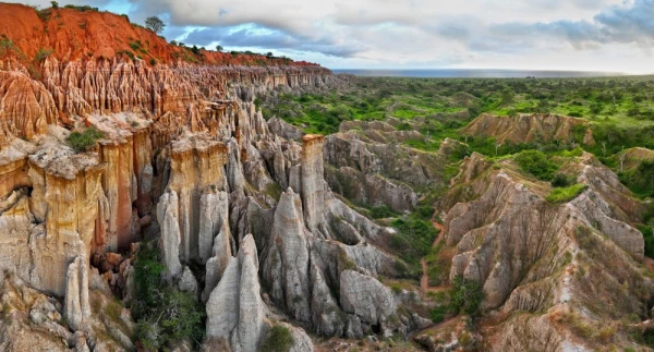 landscape image of Gorges de Diosso in Congo Africa