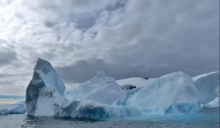 Icebergs at Spert Island