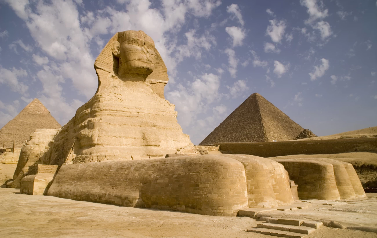 Visit the sphinx while on your Egypt adventure.