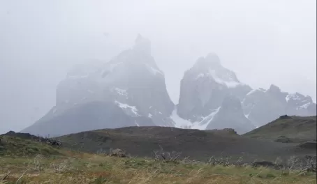 The impressive peaks of Torres del Paine