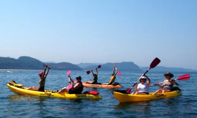 Sea kayaking is a Tailwind specialty