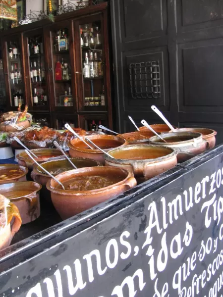  local street food -  Antigua