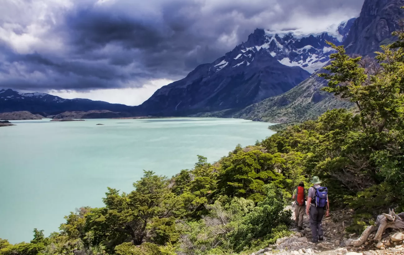 Hiking in Torres del Paine National Park 
