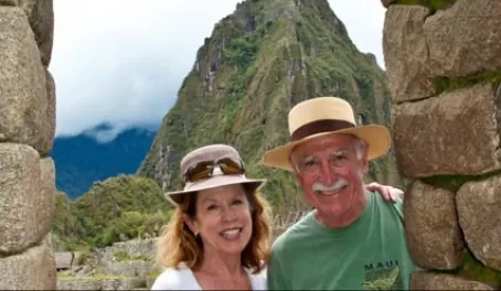 John and Teresa at Machu Picchu