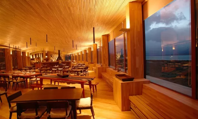 Fine dining with excellent views of Torres del Paine National Park