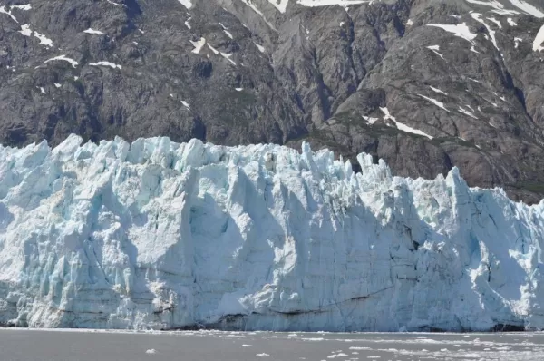 Beautiful blue ice at Tracy Arm