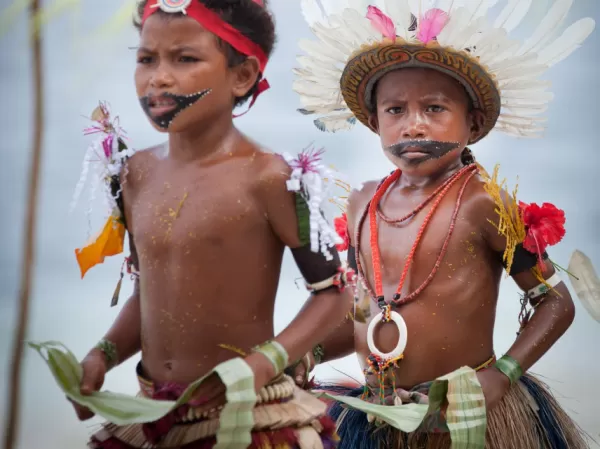 Watch as children of Kitava perform a traditional dance