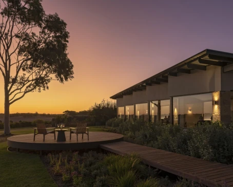 Sunset at The Louise in Barossa Valley