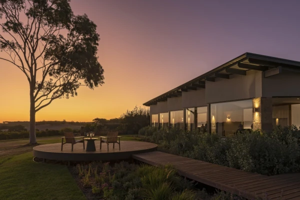 Sunset at The Louise in Barossa Valley