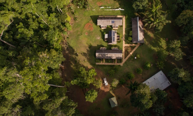 Lodge aerial view
