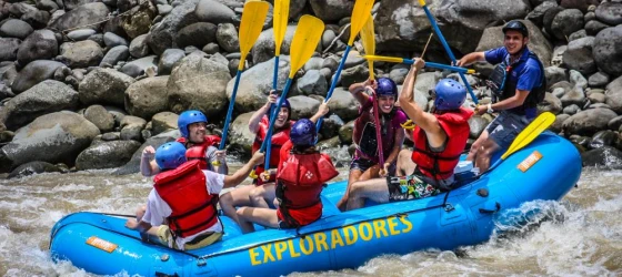 Job well done on the Pacuare River!
