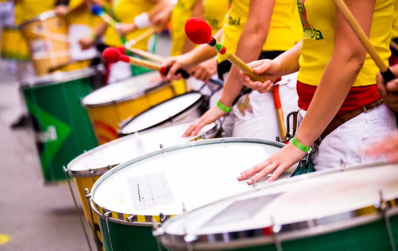 Listen to the cultural steel-drums of Brazil