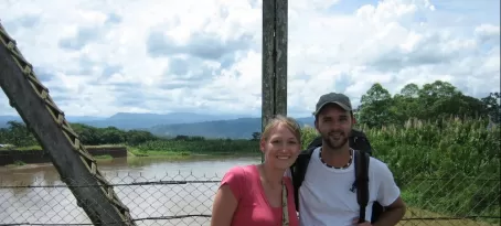 Crossing the Panama/Costa Rica border