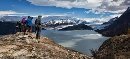 What a view of the landscape in Patagonia