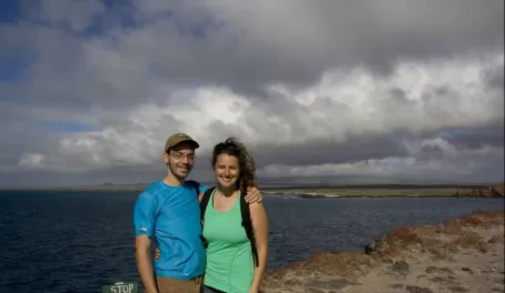 Celebrating my birthday in the Galapagos Islands