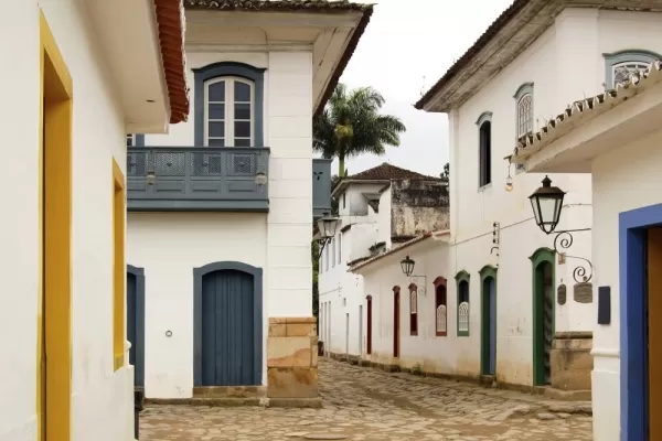 Charming houses in Paraty
